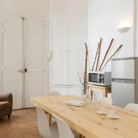 Daire Habitat Parisien - 2br-1ba - Opera Palais Royal Paris